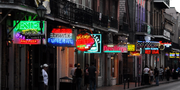 Bourbon Street, New Orleans 
