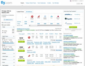 Fly.com Search Results: $539 -- Chicago to Istanbul (R/T, incl. Tax)
