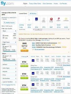 Chicago-Berlin: Fly.com Search Results