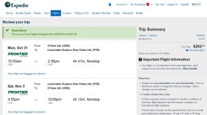 CHI-PVR: Expedia Booking Page