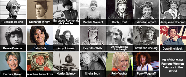 20 of the Most Famous Women Aviators in the World | Fly.com Travel Blog